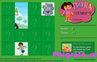 Картинка к игре Dora memory